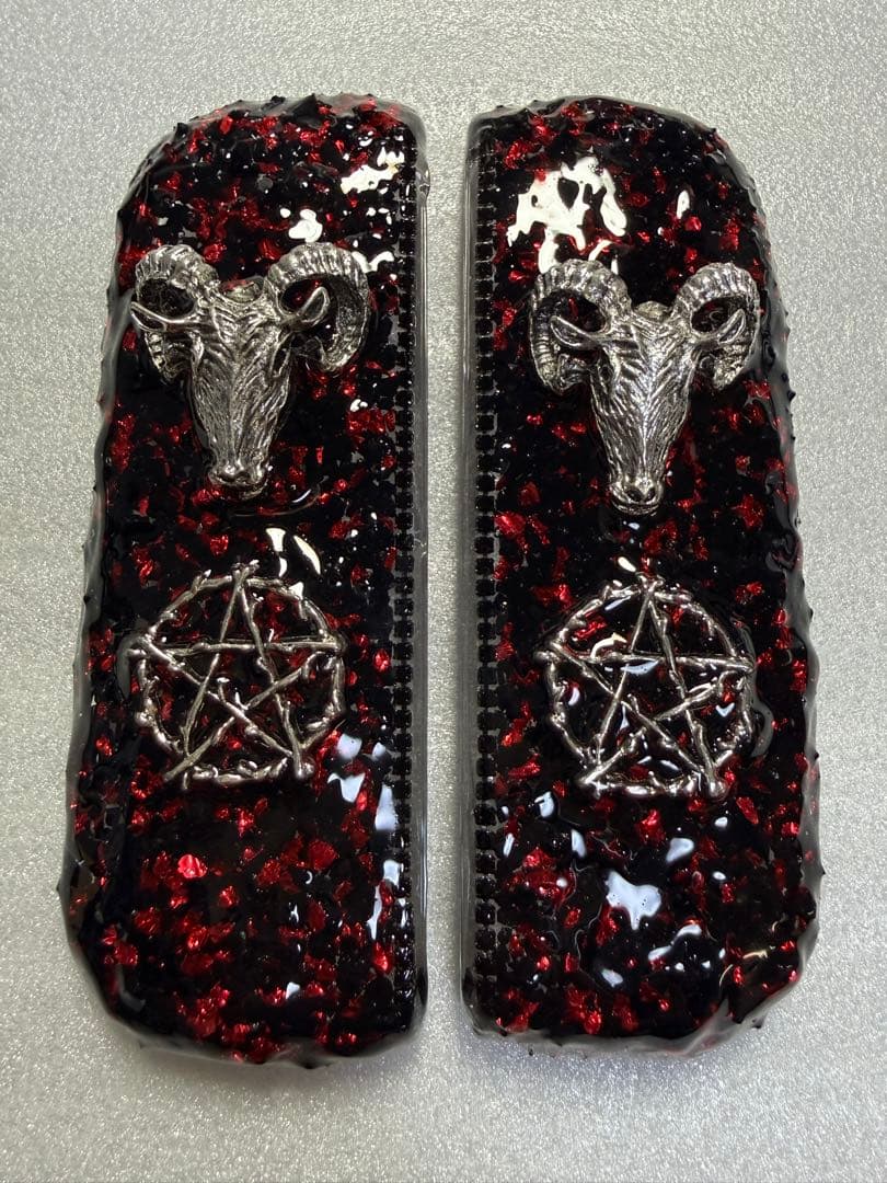 iQOS アイコス イルマi デコケース ドアカバー ロック パンク ㉓ セット