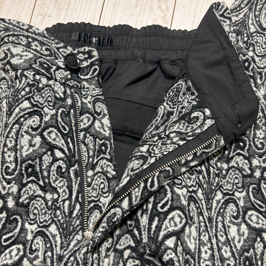 NO ID. ノーアイディー セットアップ ペイズリードルマンスリーブ 上下