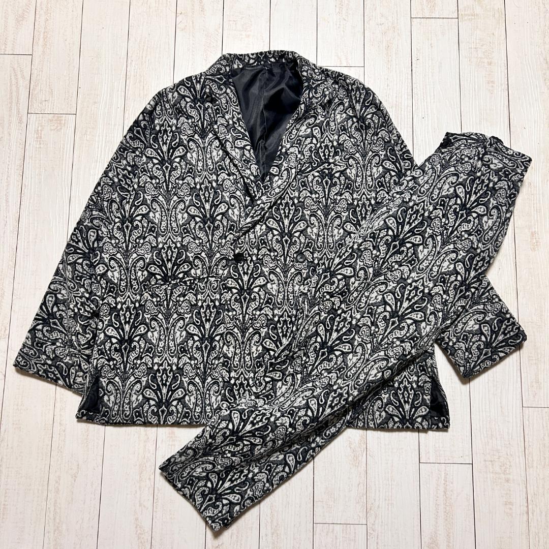 NO ID. ノーアイディー セットアップ ペイズリードルマンスリーブ 上下