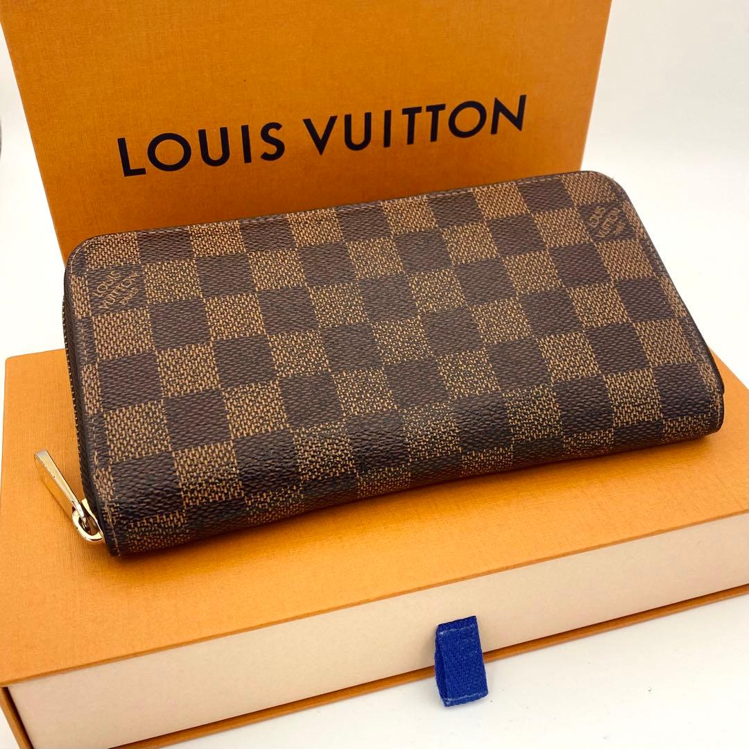 R ルイヴィトン ダミエ ジッピーウォレット ラウンドファスナー