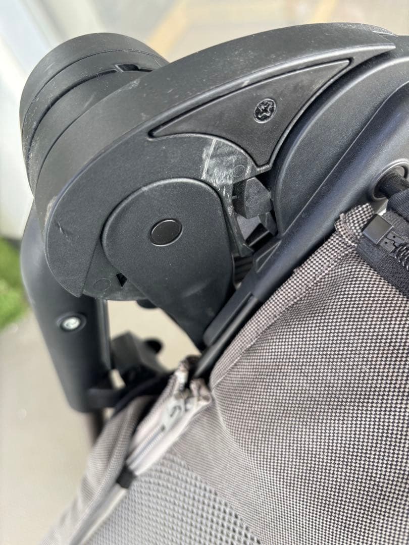 サイベックス　ベビーカー　メリオ　アルミ　ソーホーグレー