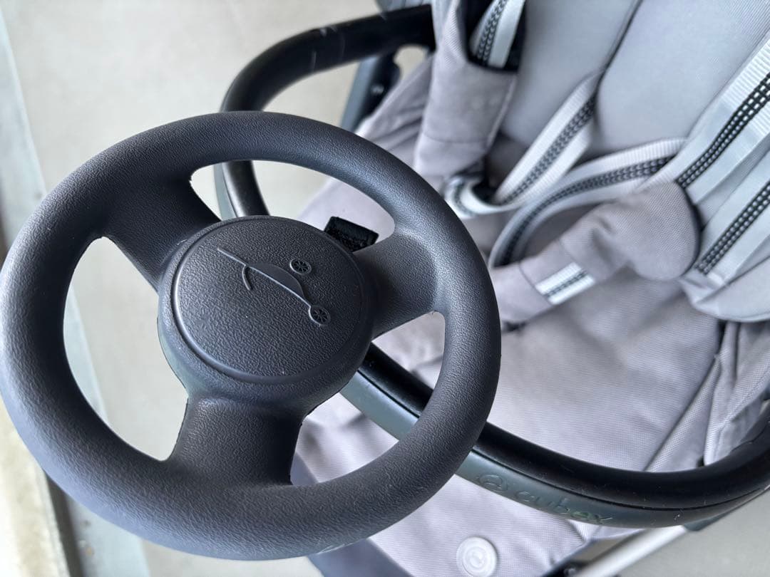 サイベックス　ベビーカー　メリオ　アルミ　ソーホーグレー