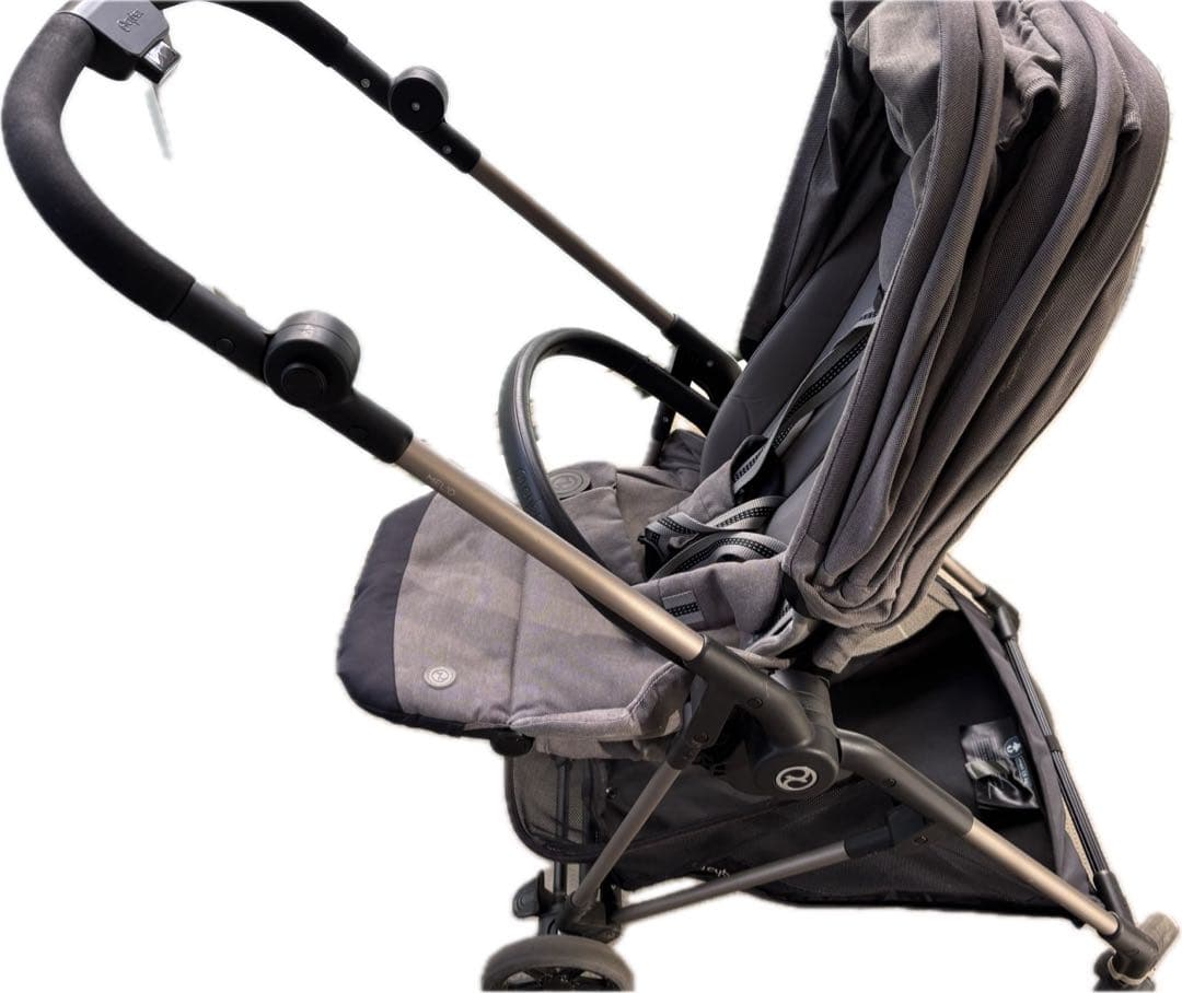 サイベックス　ベビーカー　メリオ　アルミ　ソーホーグレー