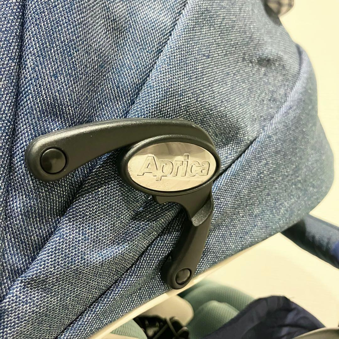 ラクーナビッテ　アップリカ　ベビーカー　アカチャンホンポ限定モデル　ブルー