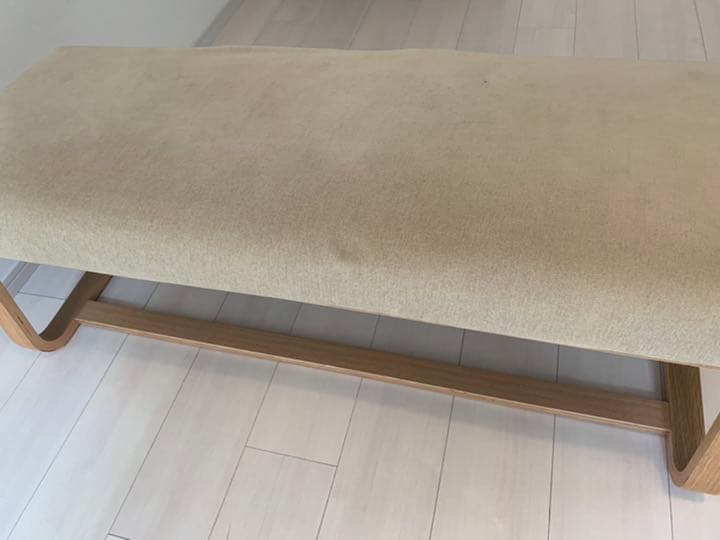 【匿名発送】無印良品　リビングでもダイニングでもつかえるベンチ