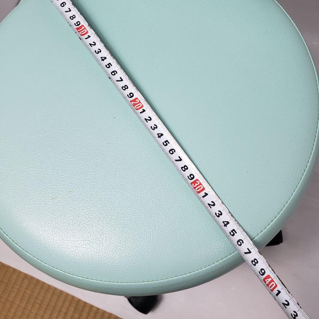 ①病院ドクター用丸椅子　藤沢工業　ACS700LBL　オフィースチェア　送料込み