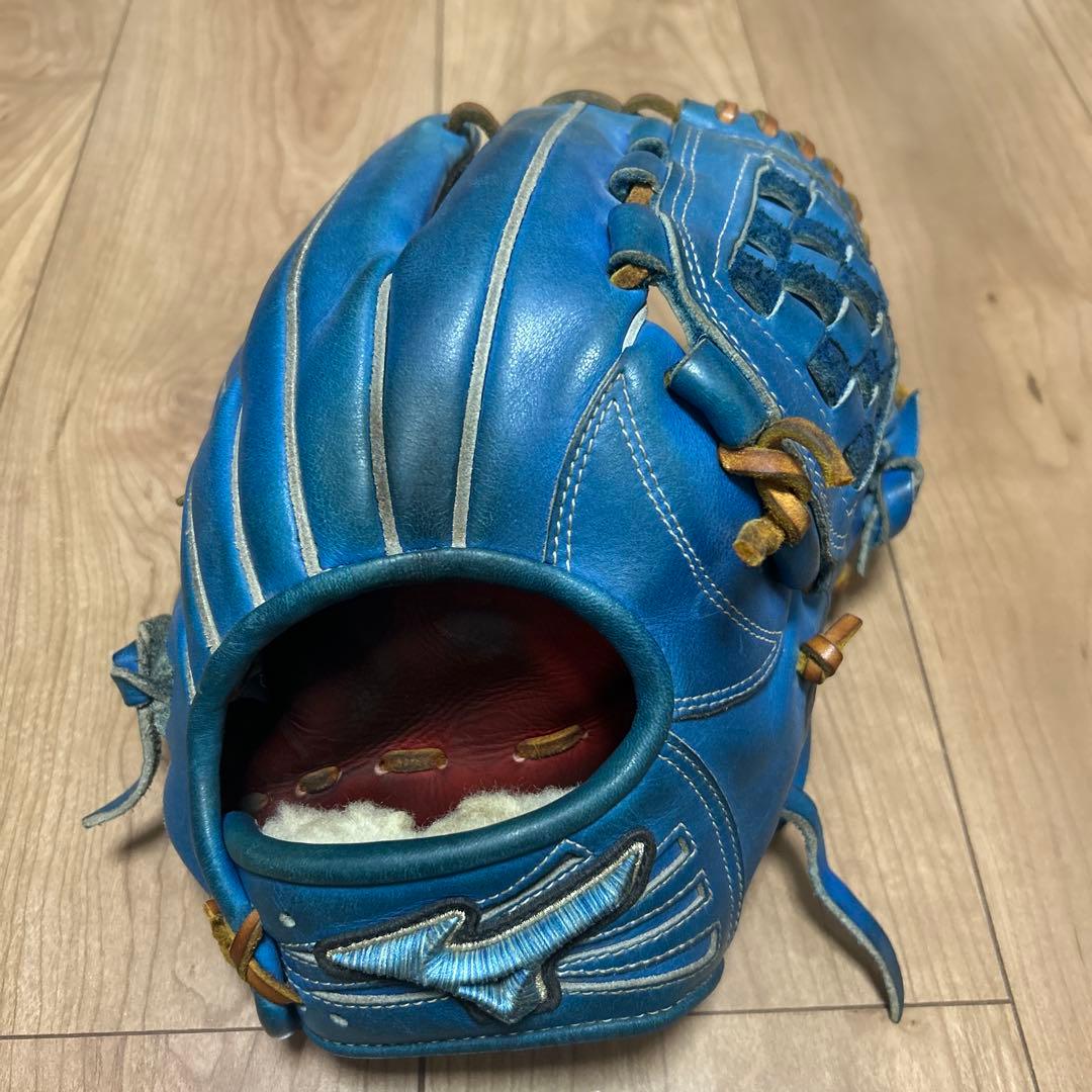 Global Elite 軟式野球グローブ 青