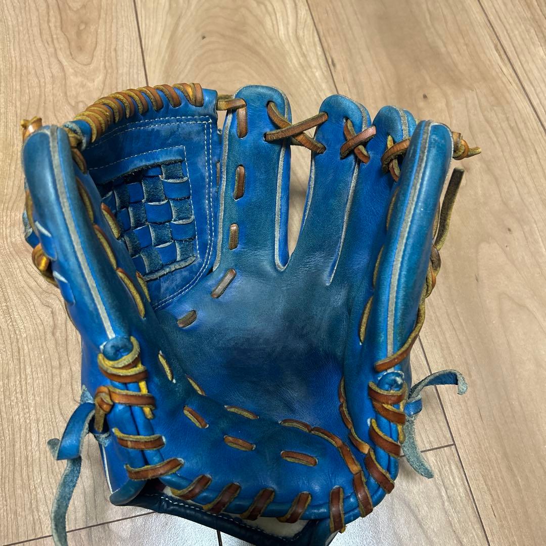 Global Elite 軟式野球グローブ 青