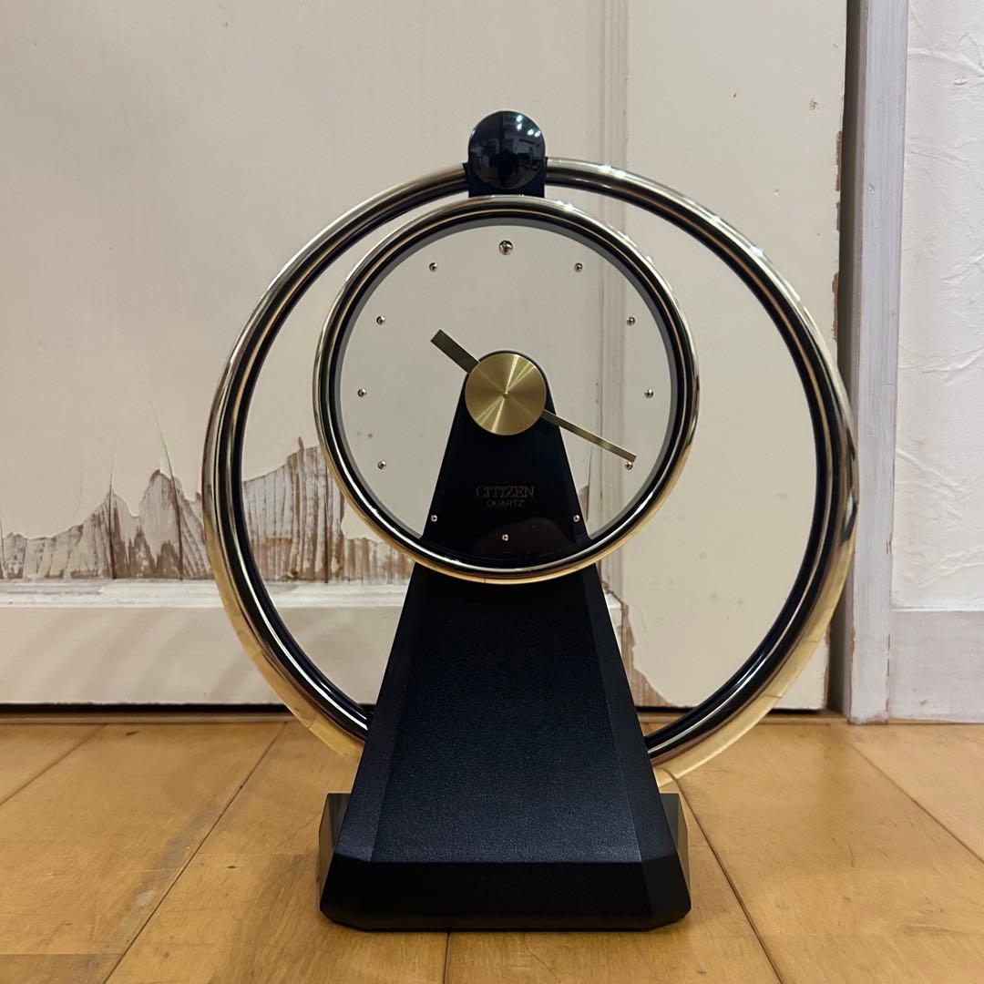 ☆CITIZEN☆置き時計 スペースエイジ ポストモダン レトロ