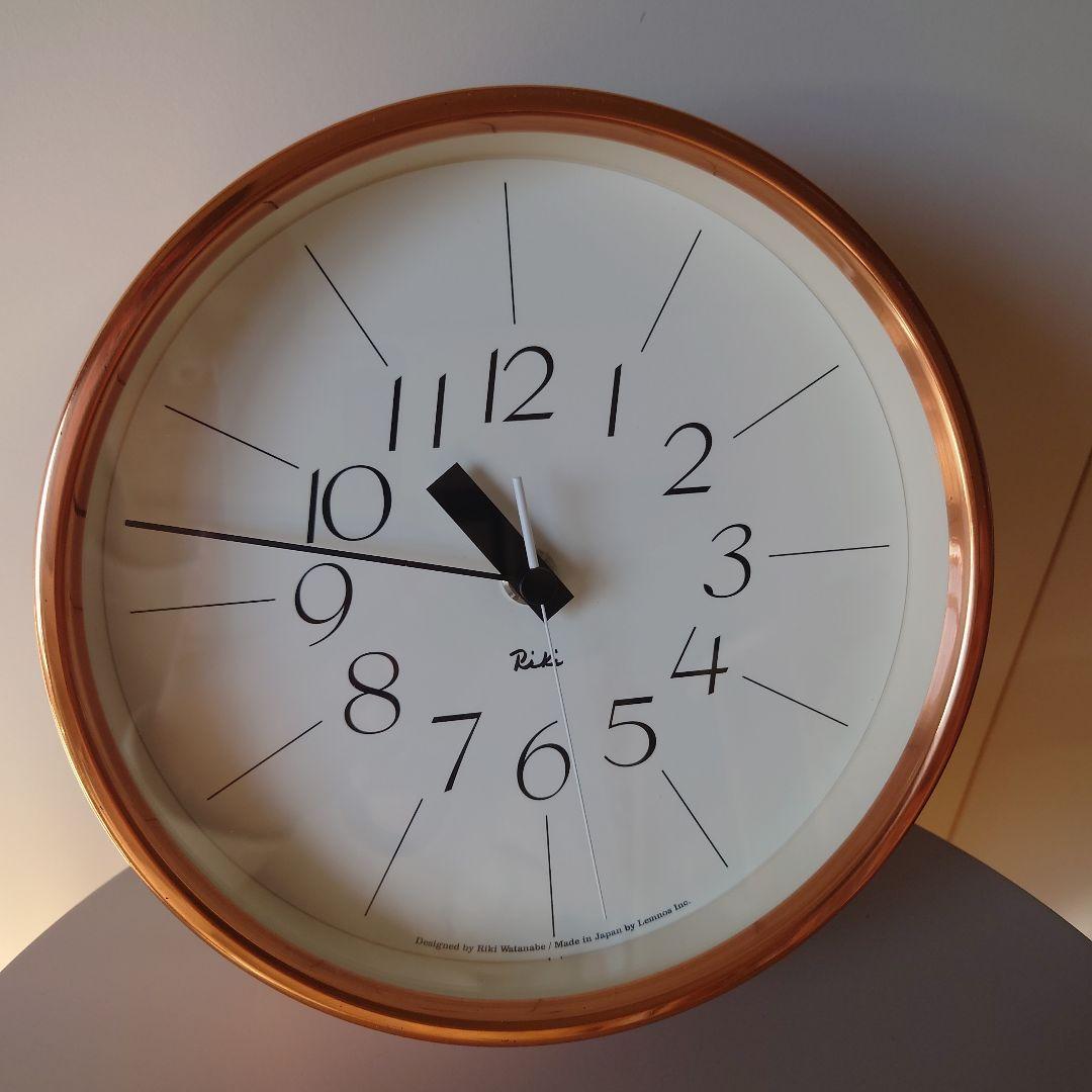 銅の時計　リキクロック　riki clock 渡辺力 lemnos レムノス