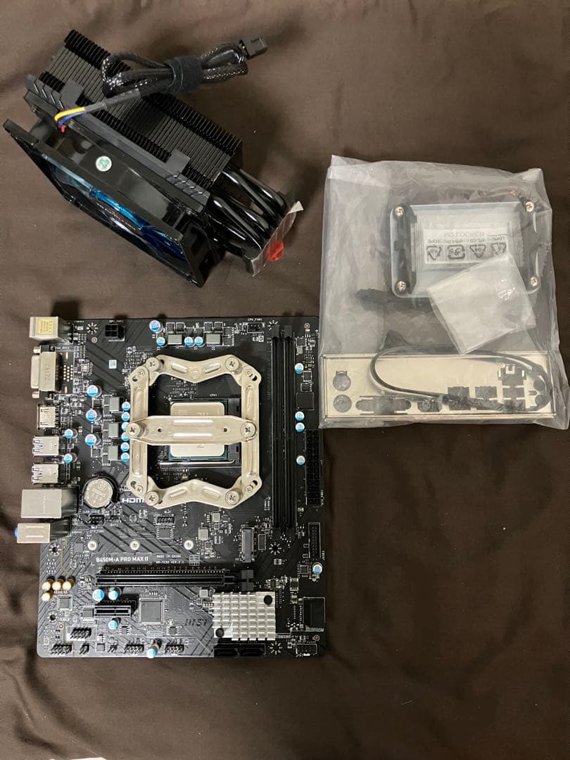 【ほぼ未使用】CPU Ryzen 5 5500 (MSI製マザボセット＋α)