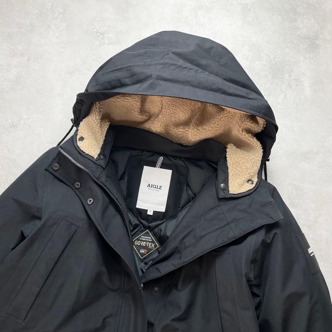 現行✨エーグル ゴアテックス ダウンジャケット ファルディア 黒 近年モデル