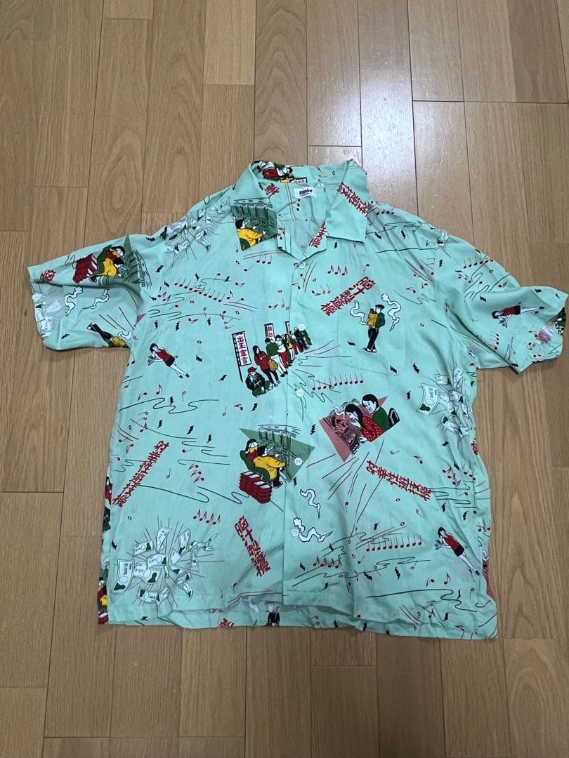 eanbe アロハシャツ パチンコ柄