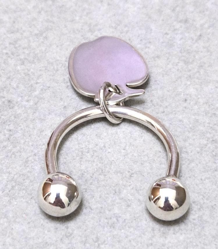 ティファニー　ハートタグ　SV925キーリング　42174