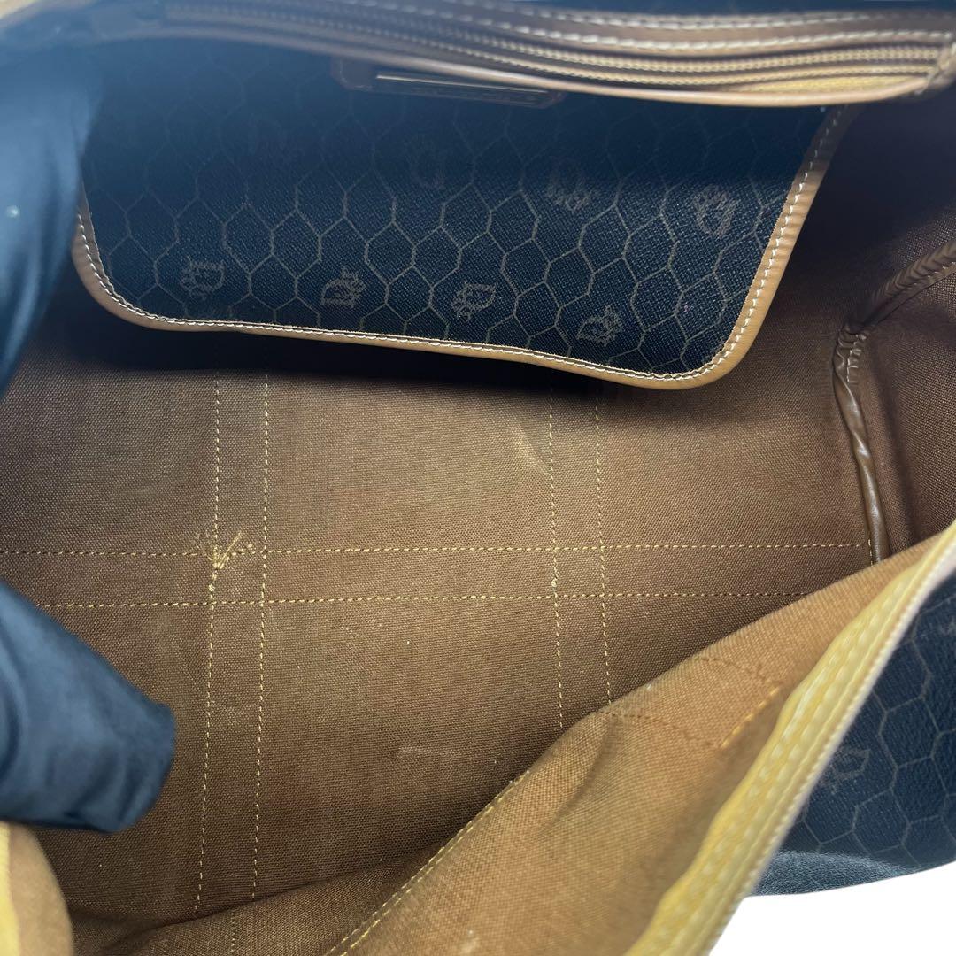 Christian Dior ボストンバック　ハニカム　旅行　南京錠　0876