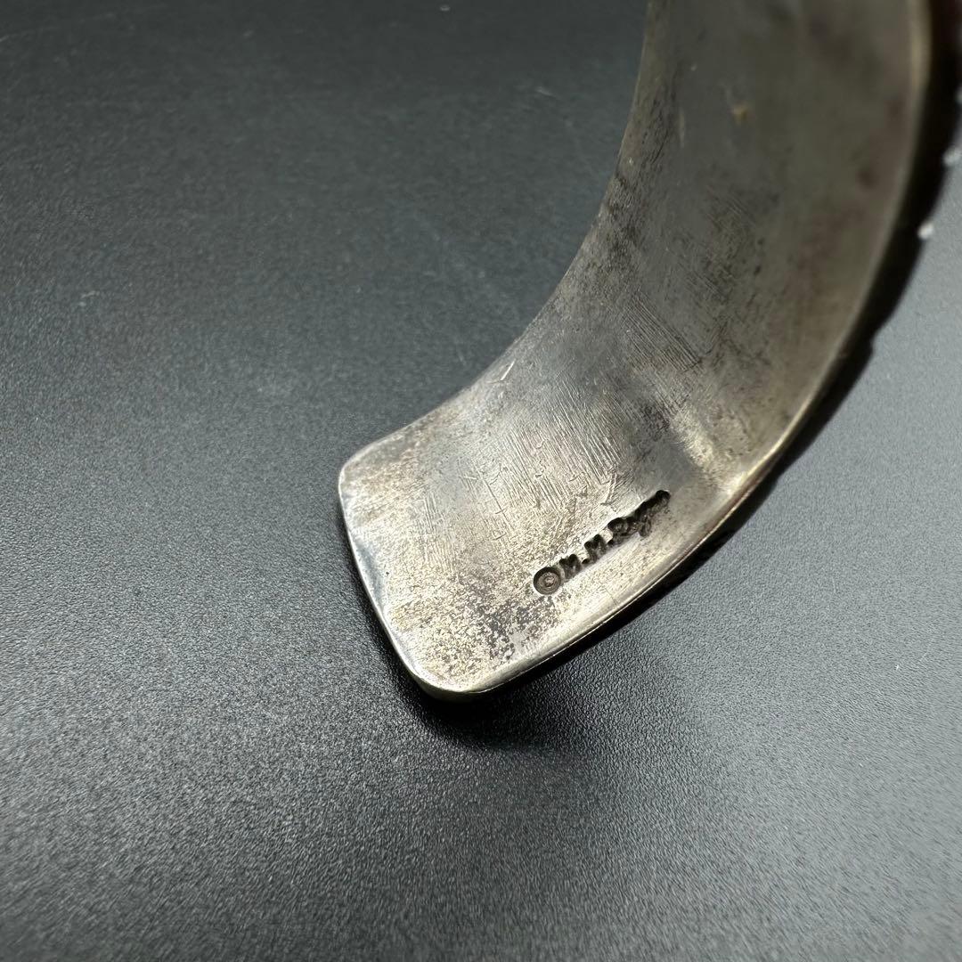 専用　Navajo M.M. ROGERS 14K スタンプワーク バングル