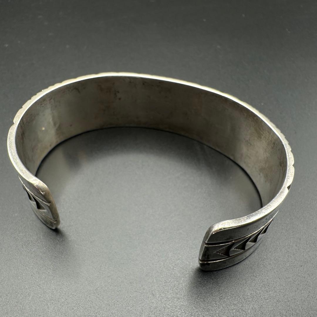 専用　Navajo M.M. ROGERS 14K スタンプワーク バングル