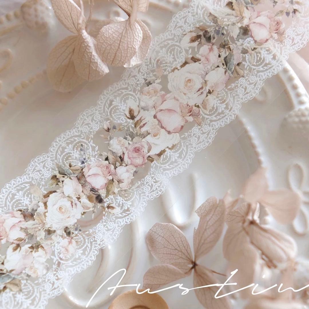 雀斑茶《奥斯汀花园》海外マスキングテープ　マステ 【1332】