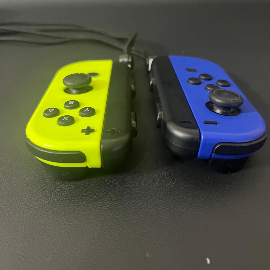 【新品スティック交換済み/完品/動作確認OK】Switch 本体 ブルーイエロー