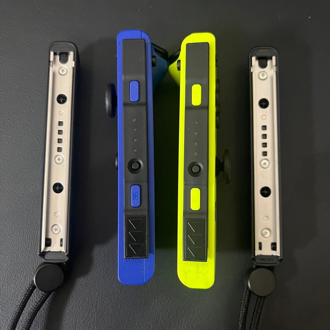 【新品スティック交換済み/完品/動作確認OK】Switch 本体 ブルーイエロー