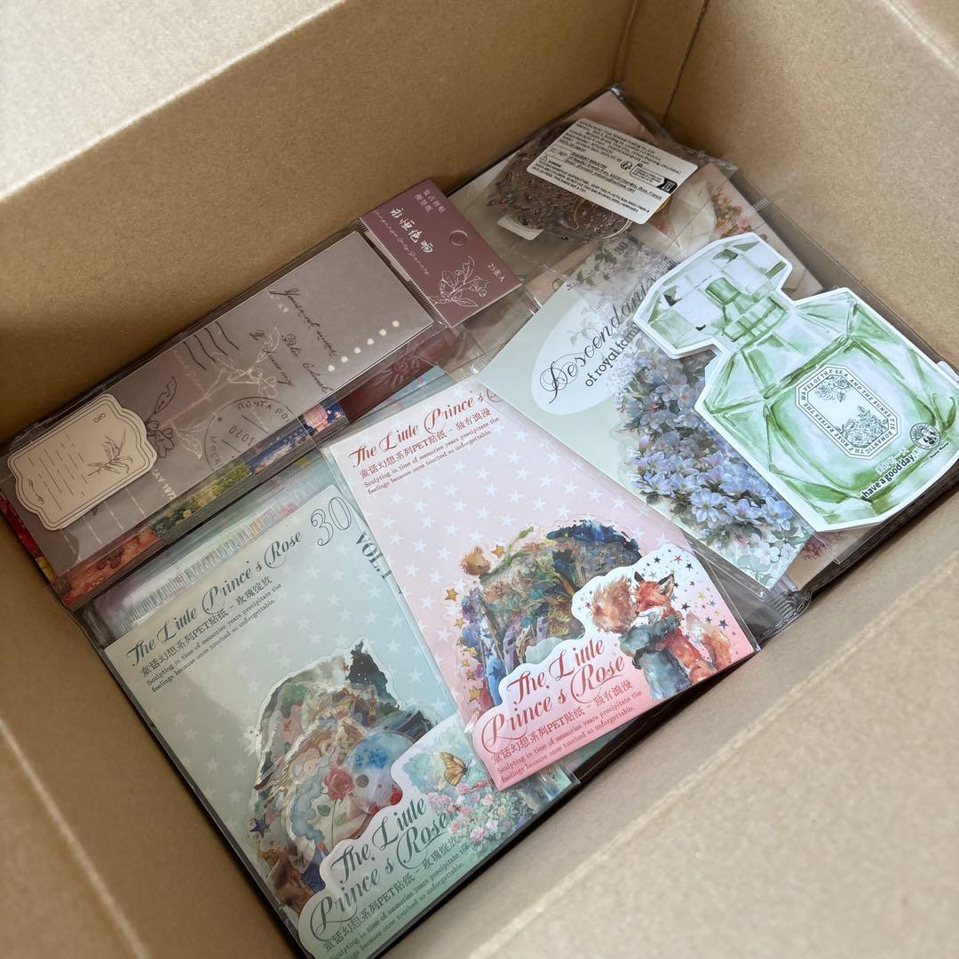 3 断捨離　セット　コラージュ　まとめ　素材　日記　紙もの　おすそ分け