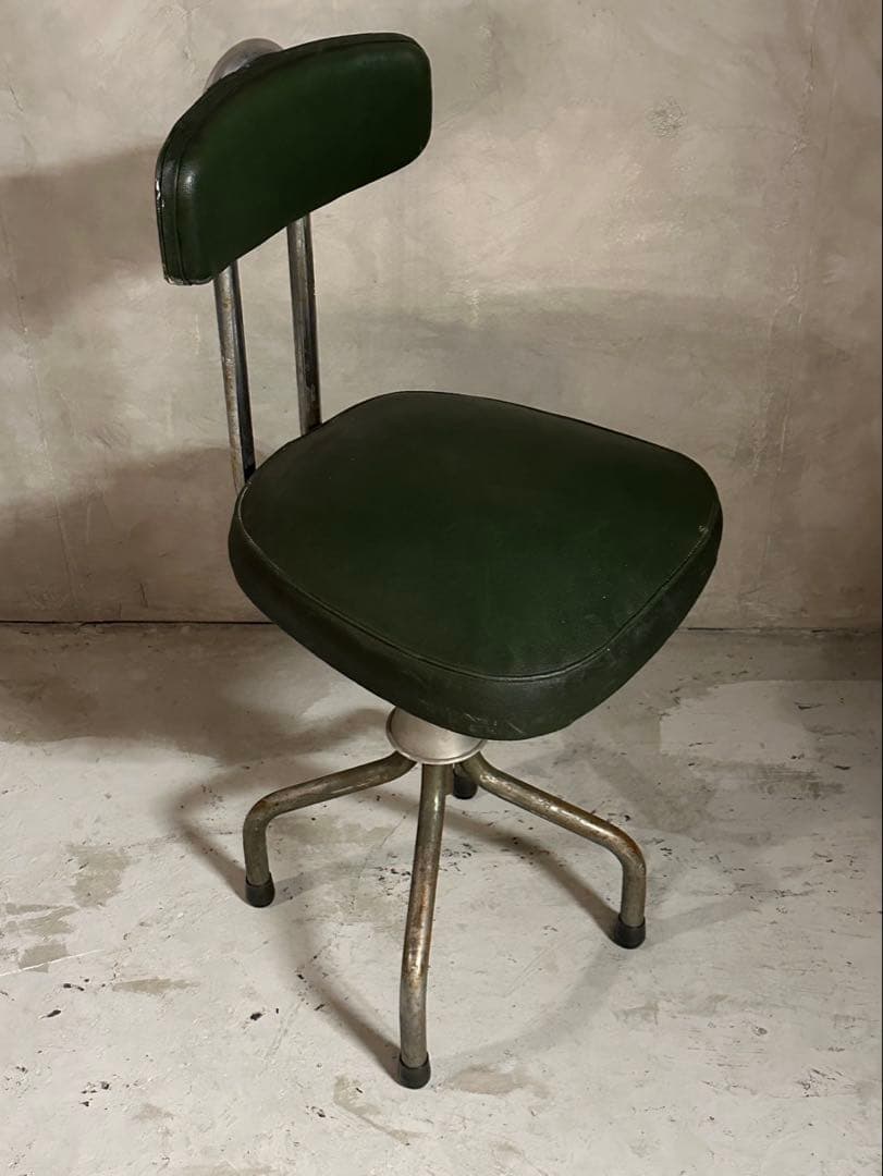 【らぼメン】インダストリアル　はビンテージ　チェア　椅子　調整可能