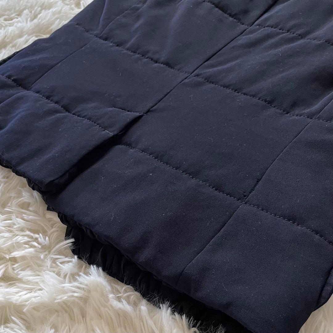 希少☆極美品 トリコ コムデギャルソン キルティングベスト フリル シフォン