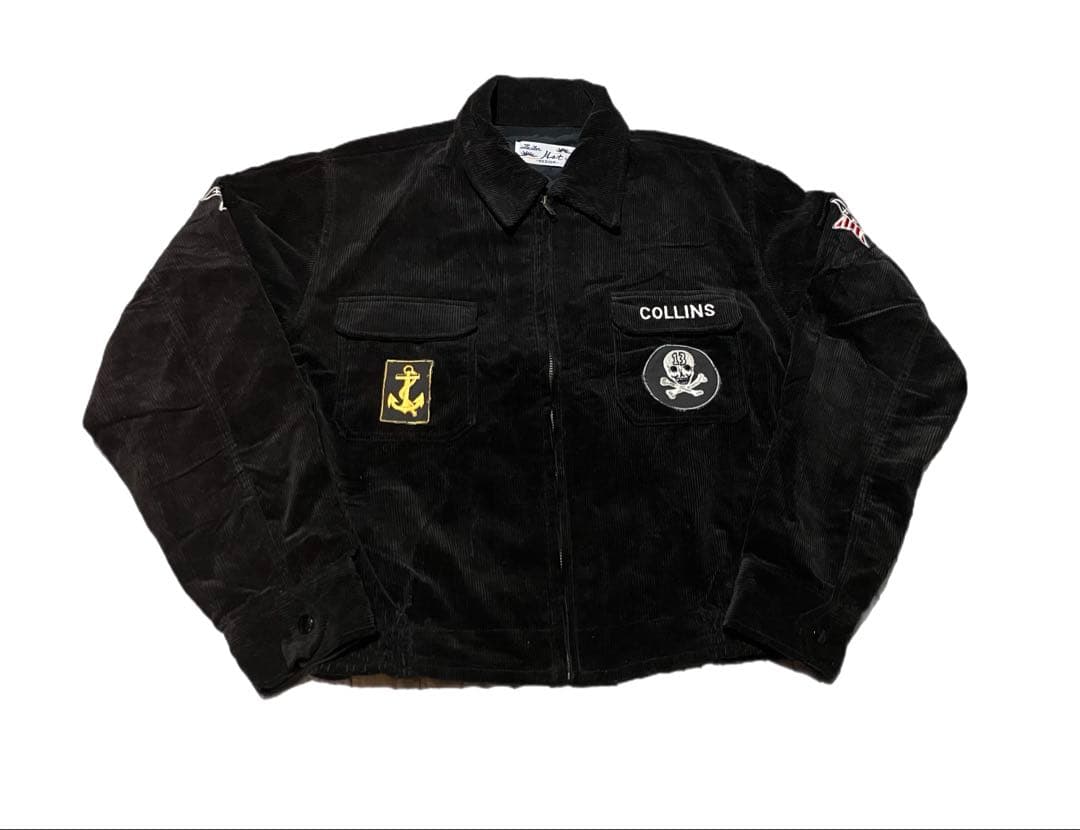 HOUSTON U.S. NAVY ツアージャケット スーベニア コーデュロイ