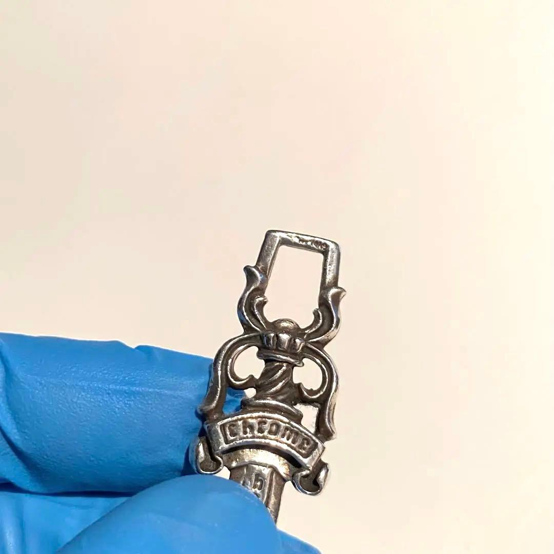 CHROME HEARTS ダガーペンダント ネックレス 革紐なし