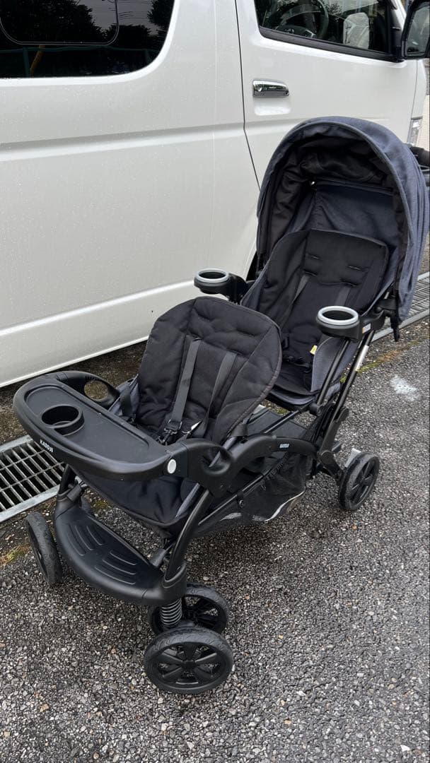 KATOJI 2人でゴーDX 二人乗りベビーカー