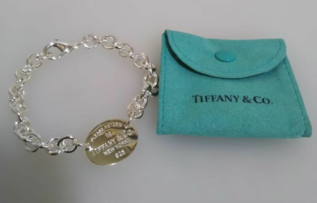 ティファニー リターントゥ オーバル タグ ブレスレット
