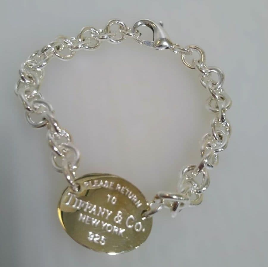 ティファニー リターントゥ オーバル タグ ブレスレット