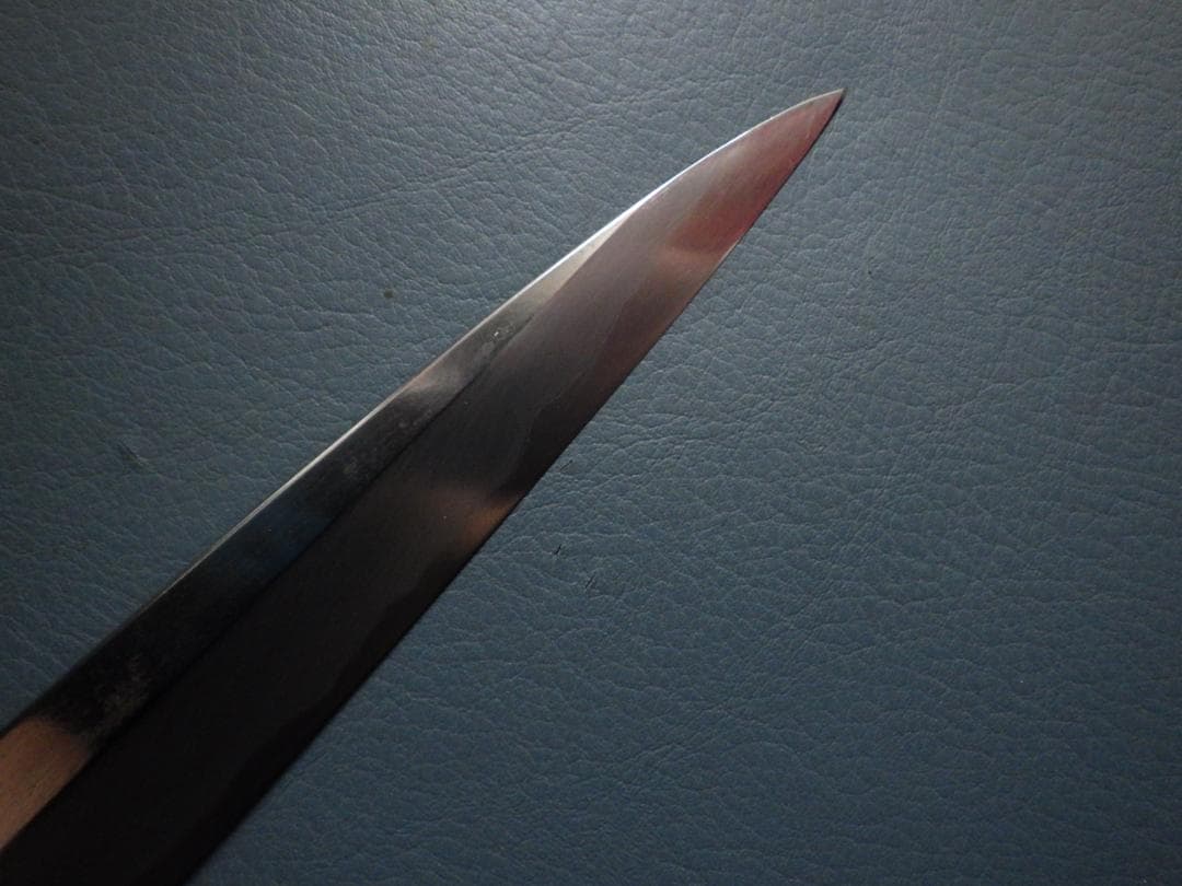 東京/久元作★柳刃包丁尺寸290ｍｍマチ/水牛八角柄★手研ぎ済み★128