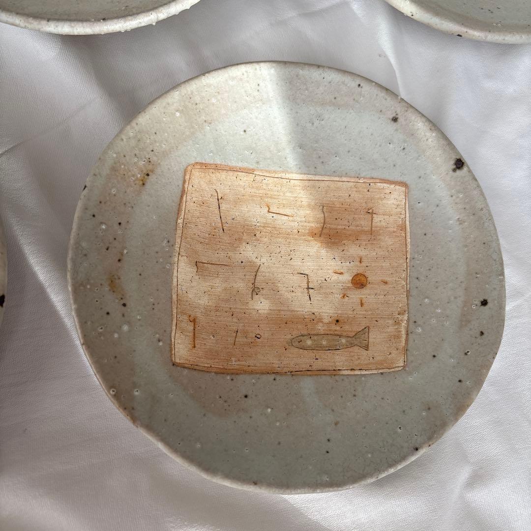 長田恵　お皿　5枚