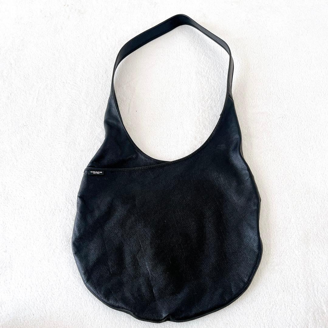 極希少！★OLD COACH★ボニーカシンデザインリバイバルレザースリングバッグ