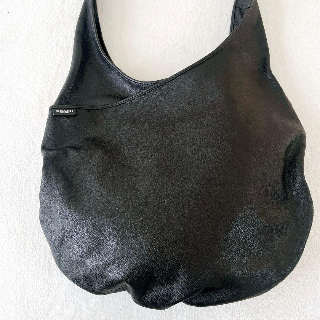 極希少！★OLD COACH★ボニーカシンデザインリバイバルレザースリングバッグ