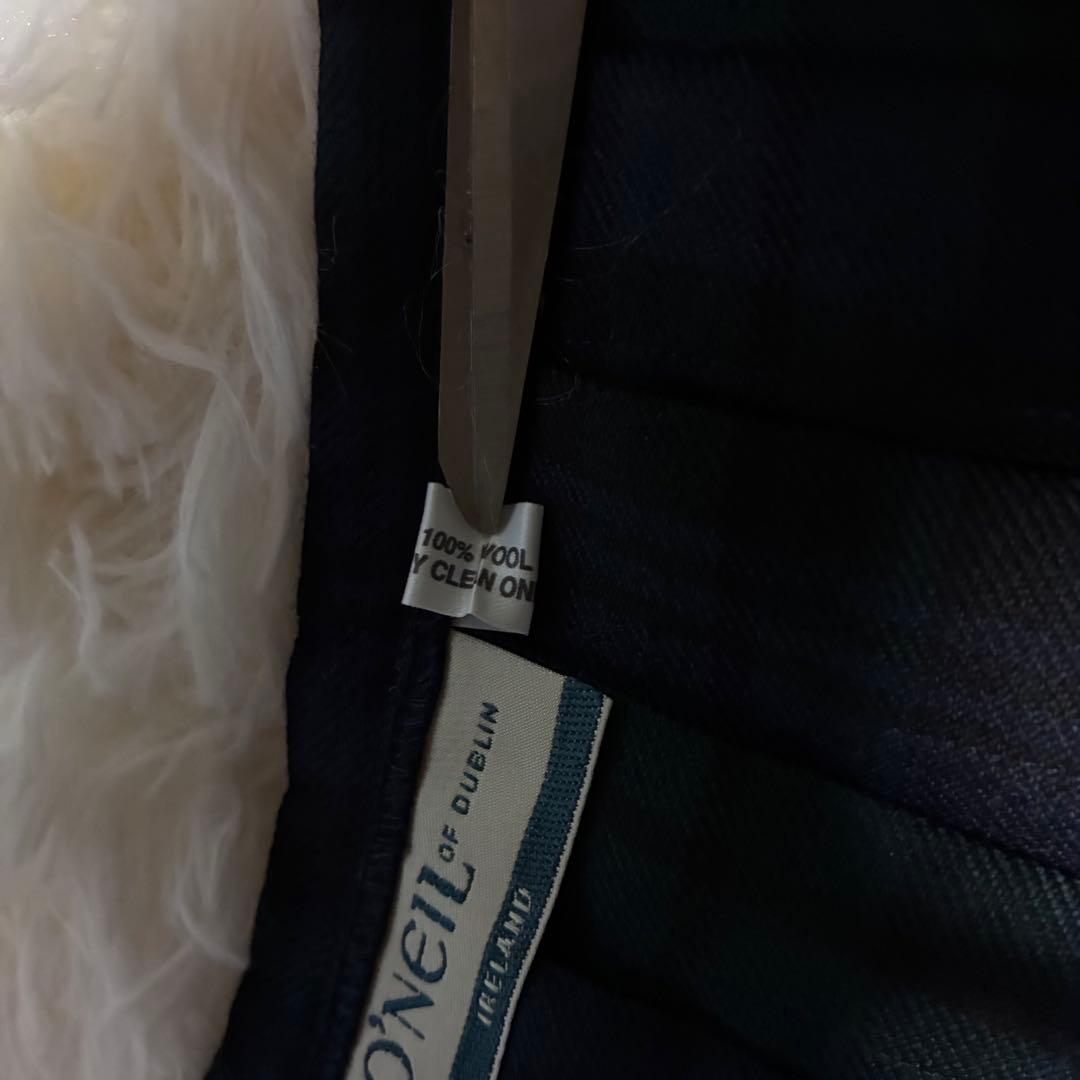 O'NEILOF DUBLINオニールオブダブリンウール プリーツラップスカート