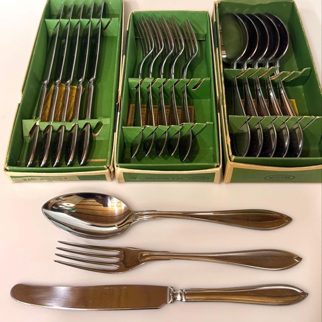 Gense 18p Swedish cutlery カトラリー セット