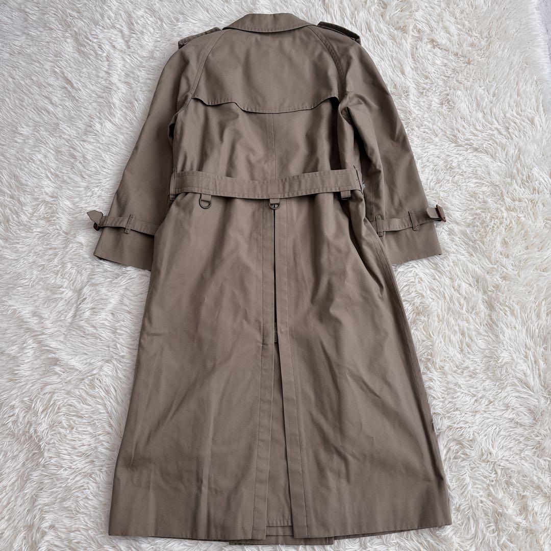 美品✨Burberrys ノバチェックトレンチコート 玉虫色 白タグ ライナー付