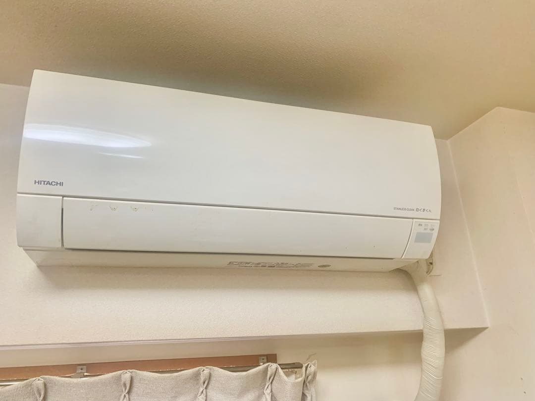 HITACHI RAS-G22OL(W) エアコン本体 白くまくん 浦安在住