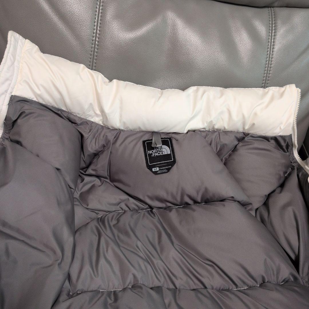 THE NORTH FACE ヌプシ センターロゴ 700フィル ホワイト S