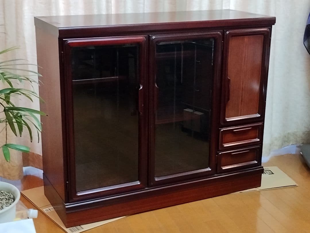 処分値下 武富家具 木製キャビネット