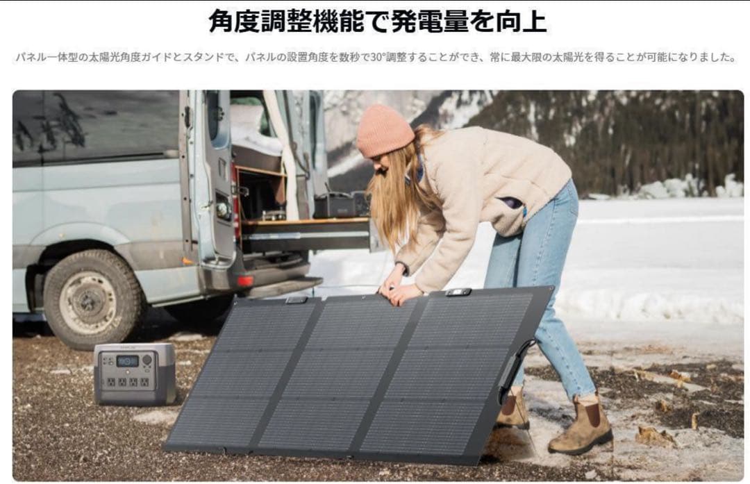 【新品未開封】EcoFlow 160W 両面 ソーラーパネルGen2