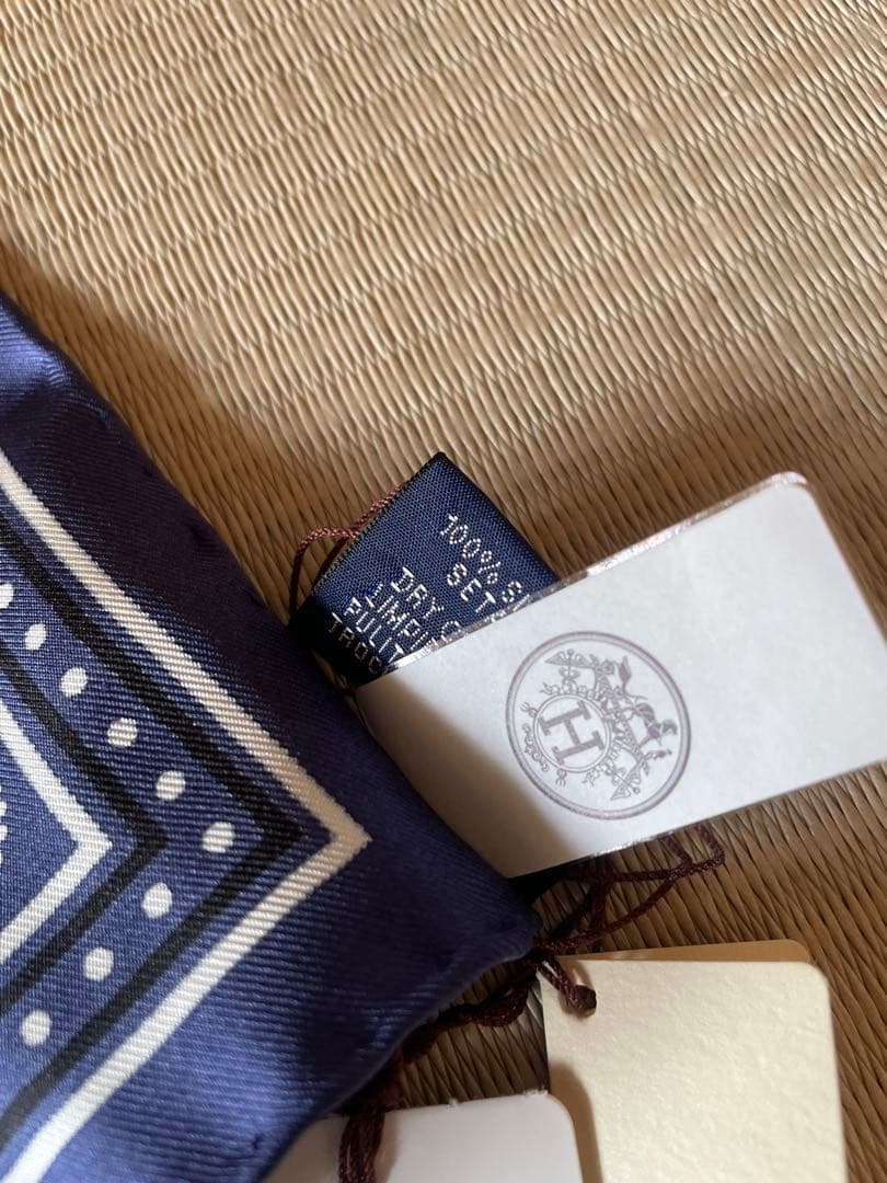 Bandana 55パリの恋人たち ネイビー 新品未使用