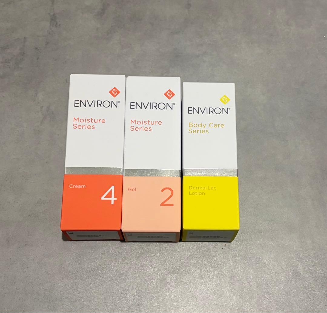 新品エンビロンENVIRON ダーマラックローション ジェル2 クリーム4