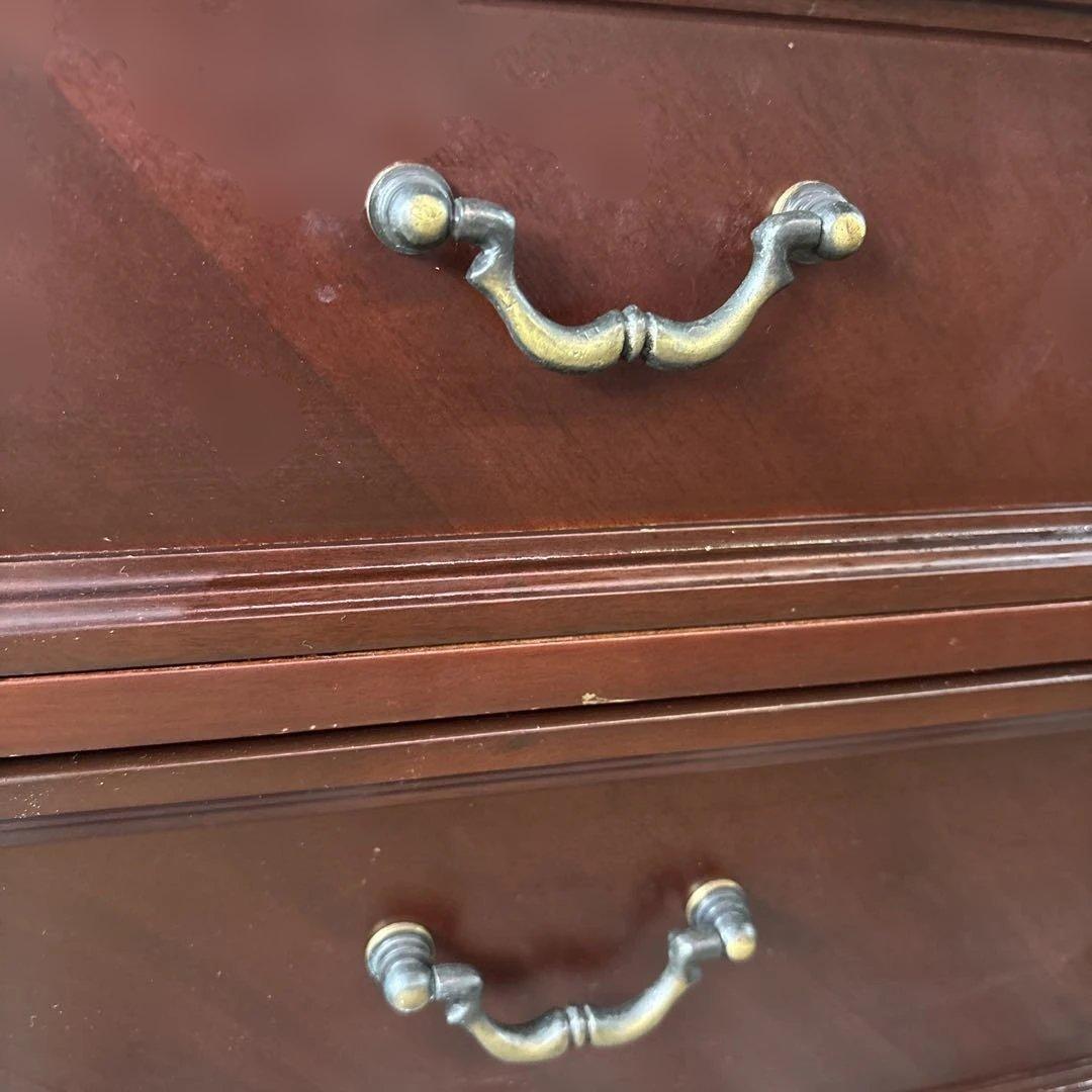 東海家具クラシックスタイル猫脚チェスト4段