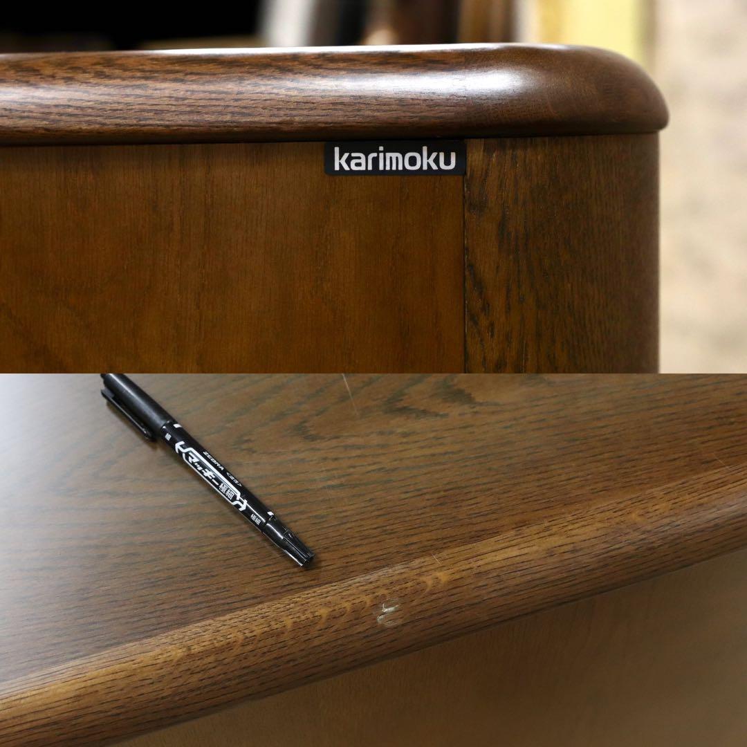 GMHS348○karimoku / カリモク コロニアル 両袖机 学習机 書