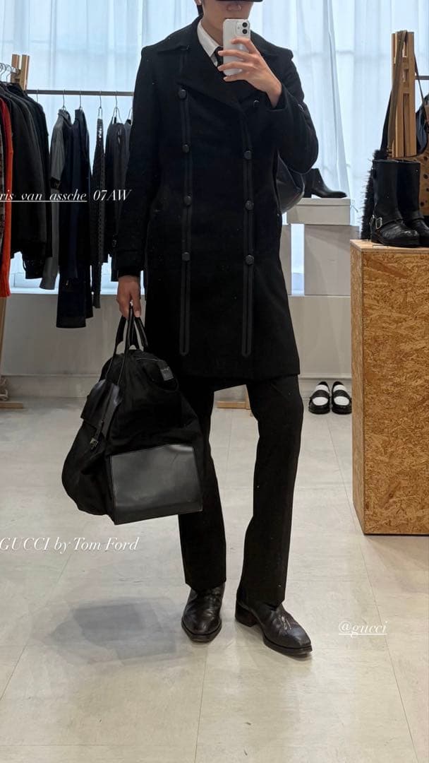 KRIS VAN ASSCHE 07AW ダブルコート44