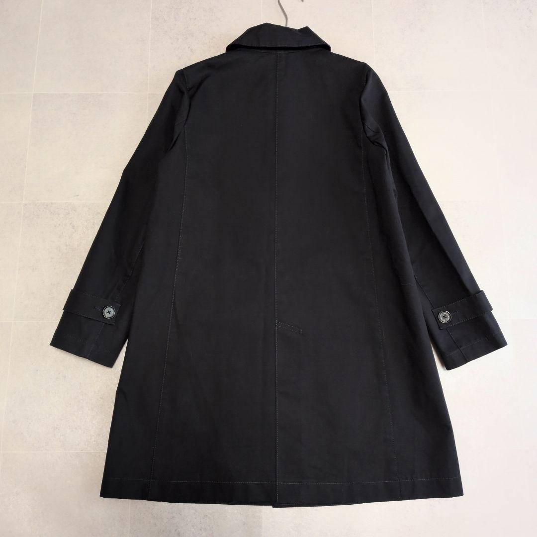 【極美品】マッキントッシュフィロソフィー ライナー付ステンカラーコート 36 紺