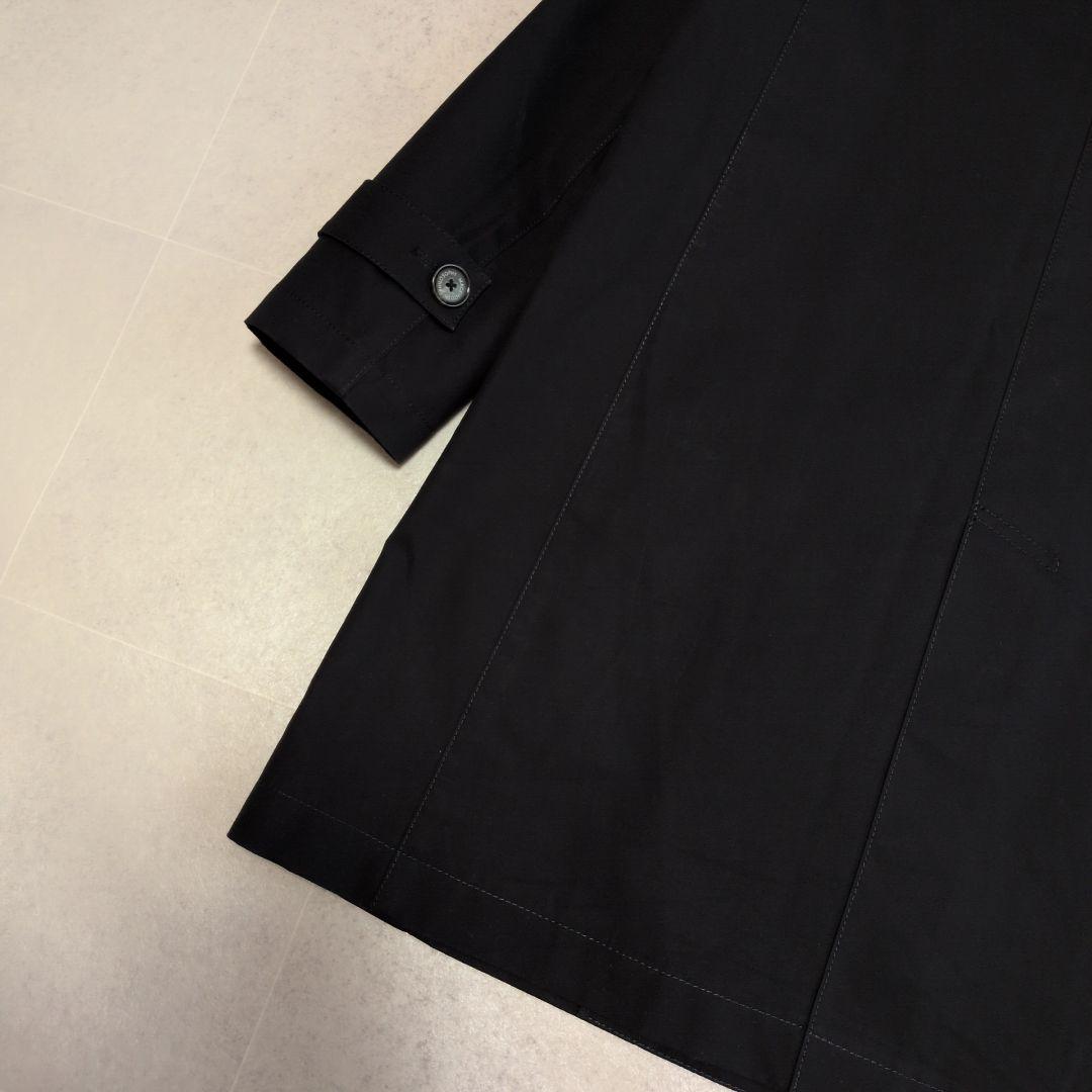 【極美品】マッキントッシュフィロソフィー ライナー付ステンカラーコート 36 紺